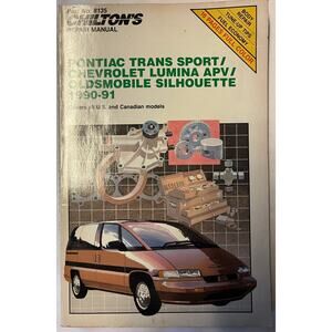 Chilton's Pontiac Trans Sport/Chevrolet Lumina APV/Oldsmobile Silhouette 1990-91